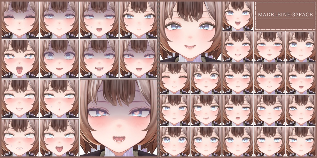 💗12/3【FREE/82avatar】FaceAnimation❥集会コラボNovelty🔐💕