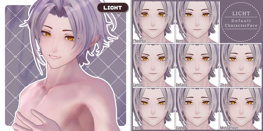 💗【FREE/74avatar】FaceAnimation❥集会コラボNovelty🔐💕