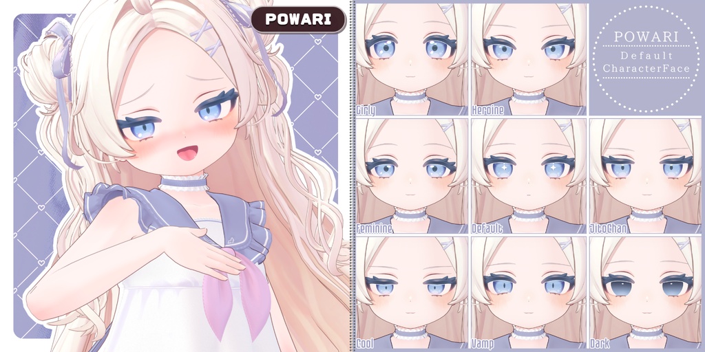 💗6/24【FREE/110avatar】FaceAnimation❥集会コラボNovelty🔐💕