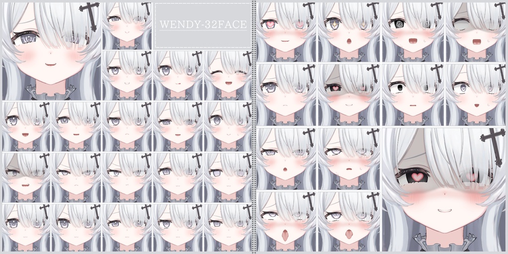 💗2/14【FREE/89avatar】FaceAnimation❥集会コラボNovelty🔐💕