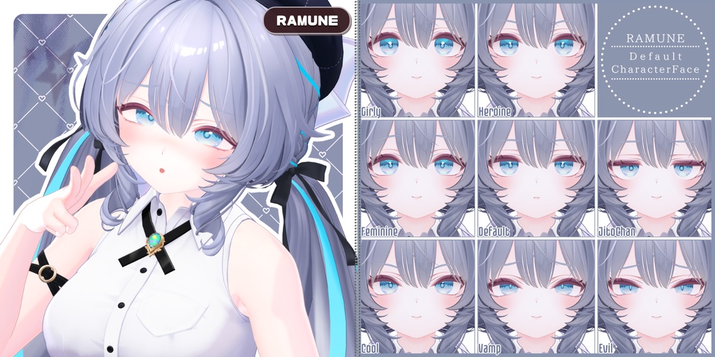 💗12/26【FREE/84avatar】FaceAnimation❥集会コラボNovelty🔐💕