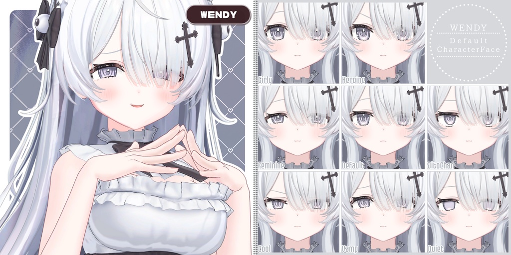 💗2/14【FREE/89avatar】FaceAnimation❥集会コラボNovelty🔐💕