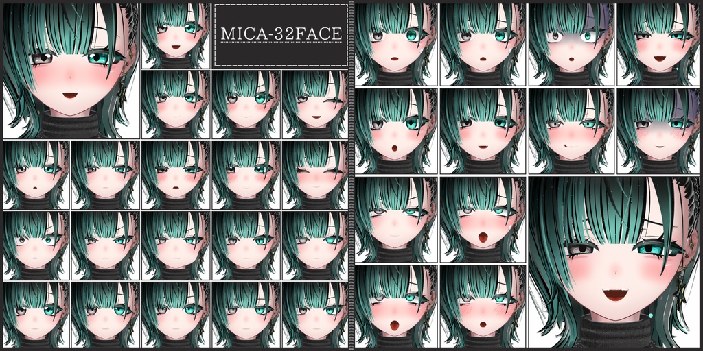 💗7/4【FREE/113avatar】FaceAnimation❥集会コラボNovelty🔐💕