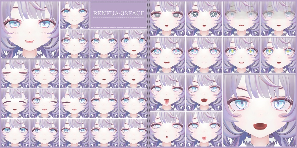💗11/23【FREE/80avatar】FaceAnimation❥集会コラボNovelty🔐💕