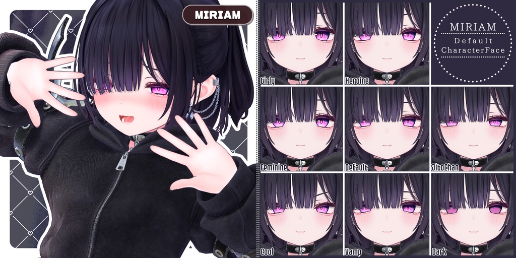 💗5/28【FREE/104avatar】FaceAnimation❥集会コラボNovelty🔐💕