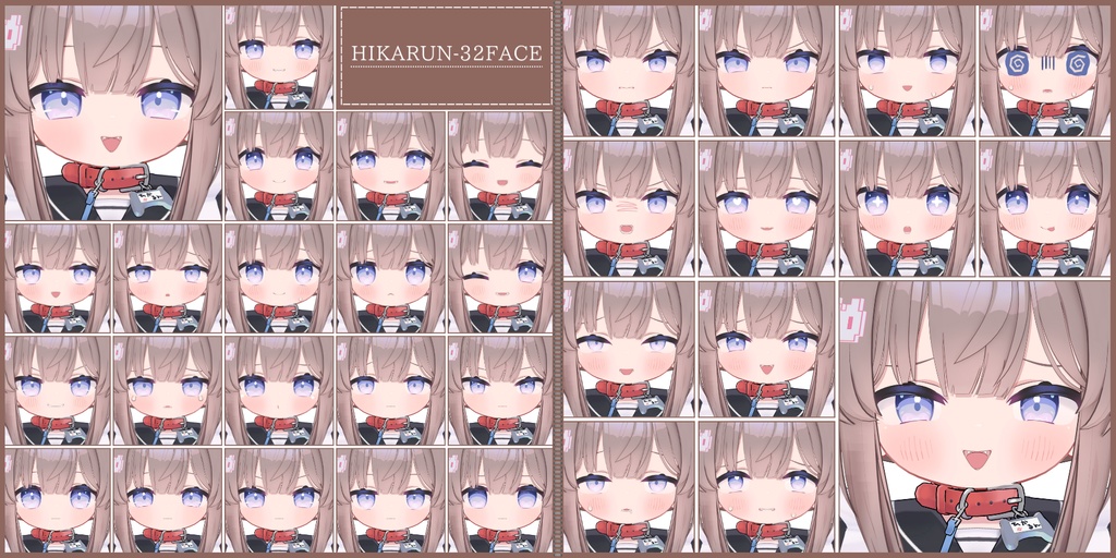 💗1/18【FREE/86avatar】FaceAnimation❥集会コラボNovelty🔐💕