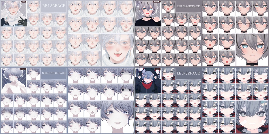 💗2/27【FREE/93avatar】FaceAnimation❥集会コラボNovelty🔐💕