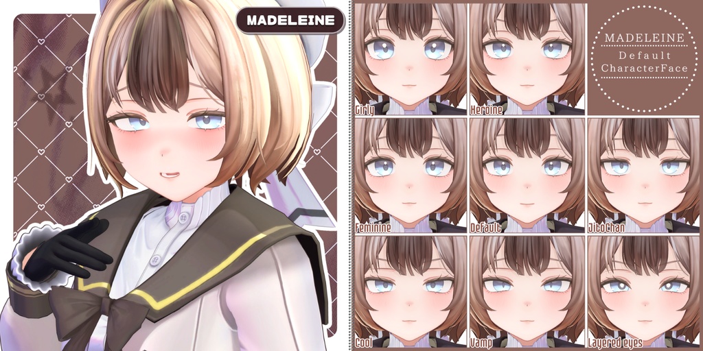 💗12/3【FREE/82avatar】FaceAnimation❥集会コラボNovelty🔐💕