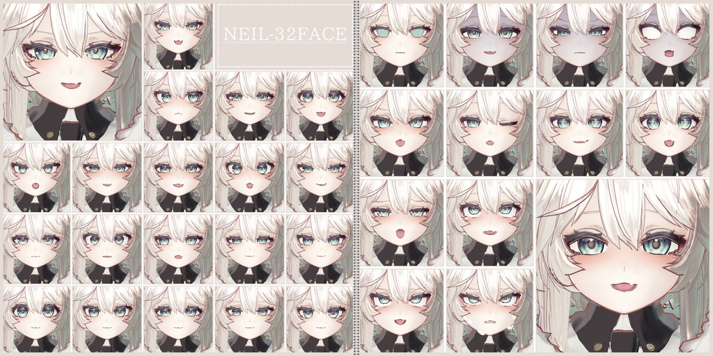 💗6/24【FREE/110avatar】FaceAnimation❥集会コラボNovelty🔐💕