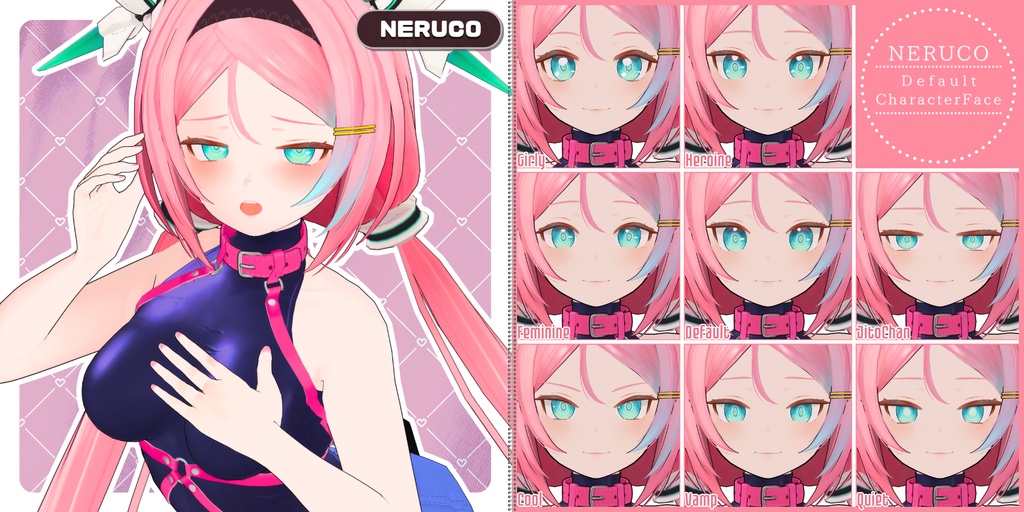 💗5/28【FREE/104avatar】FaceAnimation❥集会コラボNovelty🔐💕