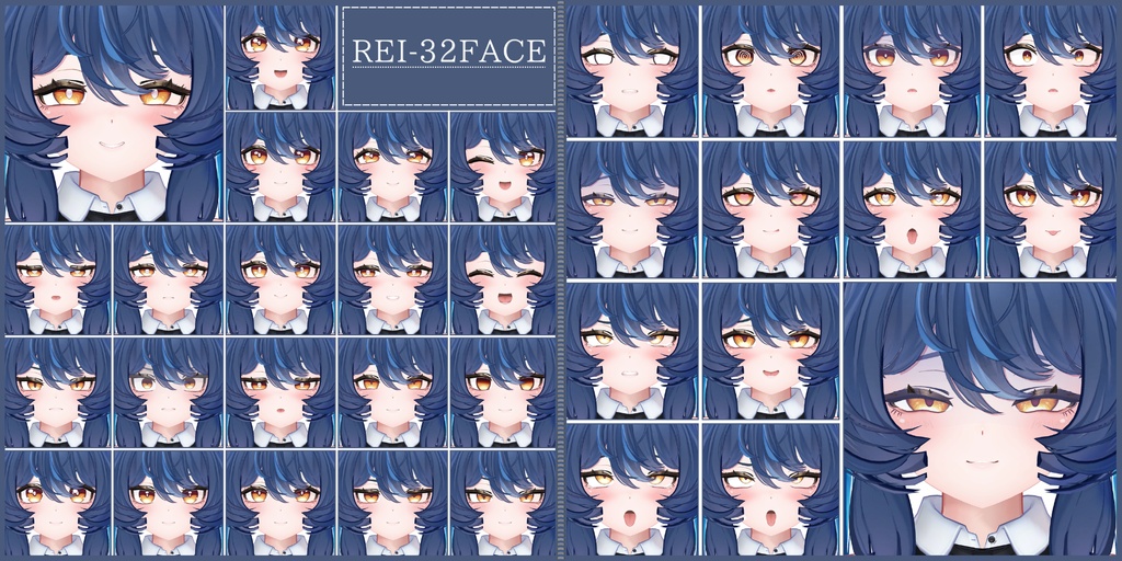 💗7/2【FREE/113avatar】FaceAnimation❥集会コラボNovelty🔐💕