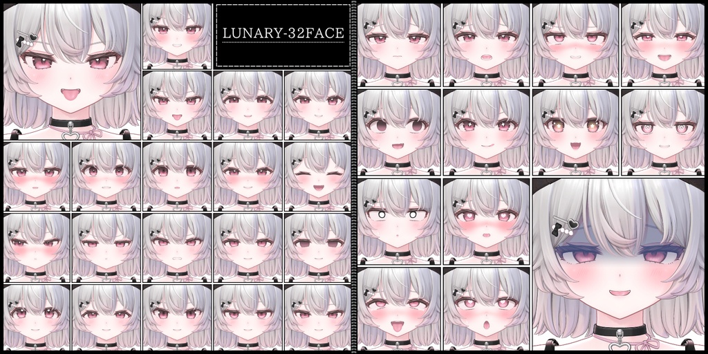 💗5/28【FREE/104avatar】FaceAnimation❥集会コラボNovelty🔐💕