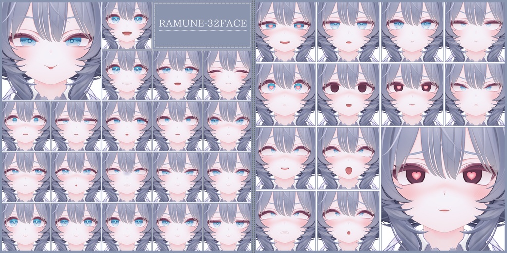 💗12/26【FREE/84avatar】FaceAnimation❥集会コラボNovelty🔐💕