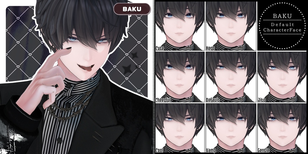 💗2/21【FREE/90avatar】FaceAnimation❥集会コラボNovelty🔐💕