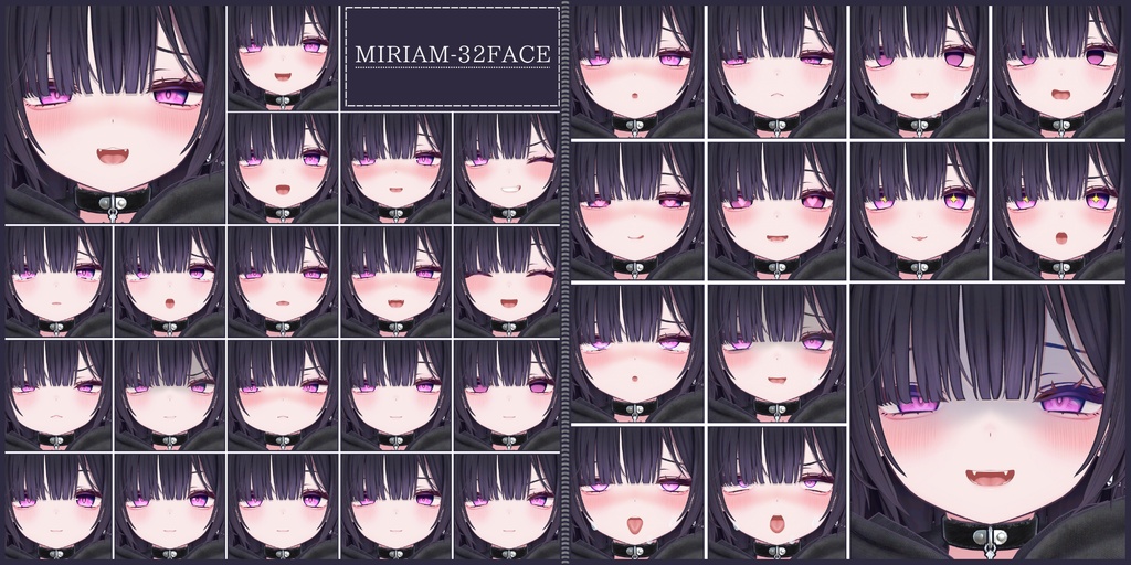 💗5/28【FREE/104avatar】FaceAnimation❥集会コラボNovelty🔐💕