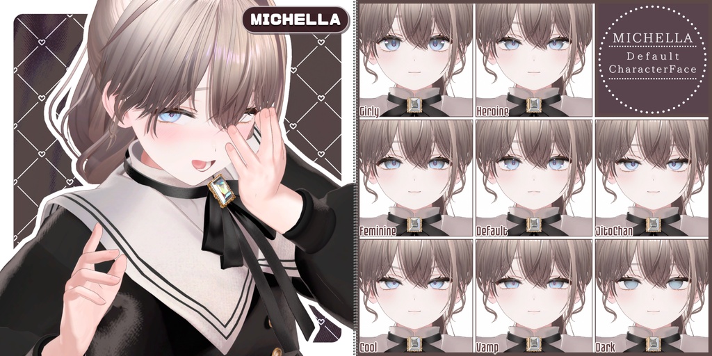 💗10.6up【FREE/120avatar】FaceAnimation❥集会コラボNovelty🔐💕