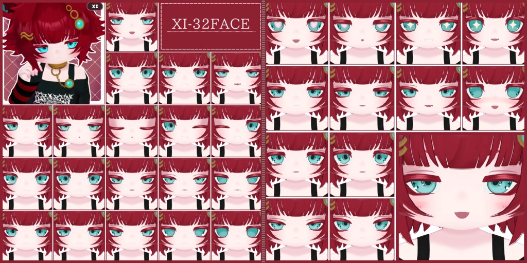 💗【FREE/74avatar】FaceAnimation❥集会コラボNovelty🔐💕