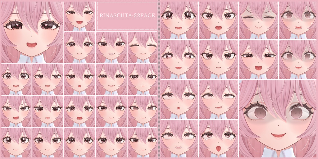 💗11/23【FREE/80avatar】FaceAnimation❥集会コラボNovelty🔐💕