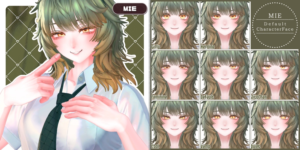 💗【FREE/98avatar】FaceAnimation❥集会コラボNovelty🔐💕