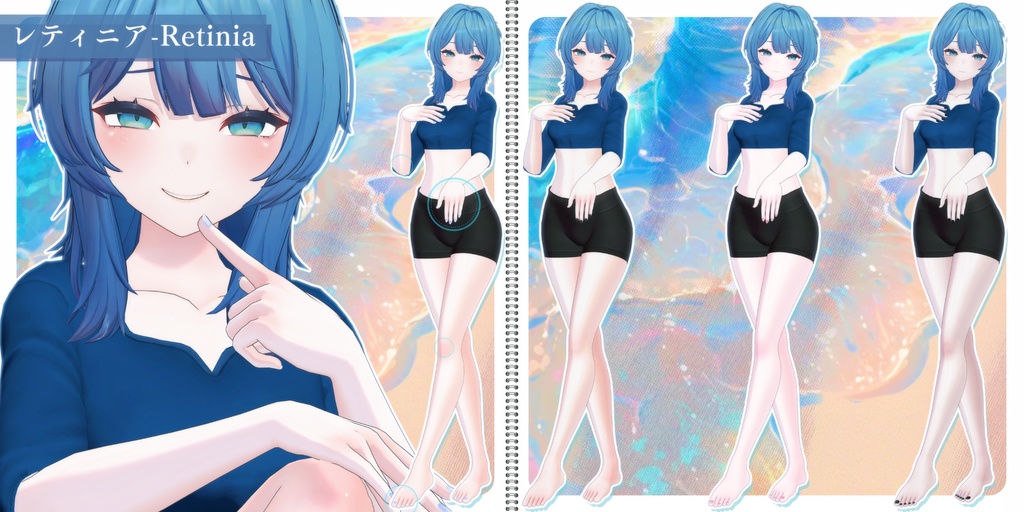 🩵~3/18sale【25avatar】BodyTexture&Nail