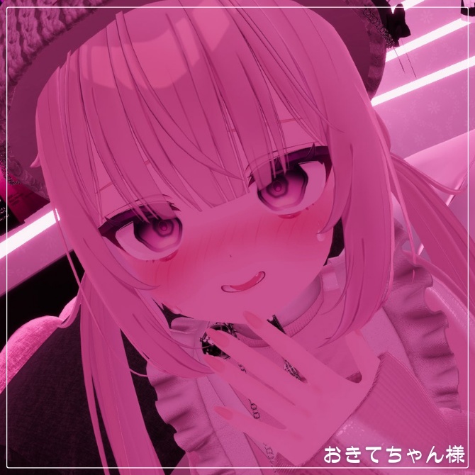 💗【FREE/無料】Chiffon100Type❥動くまばたきFace&PoseAnimations ⌖ ݁˚