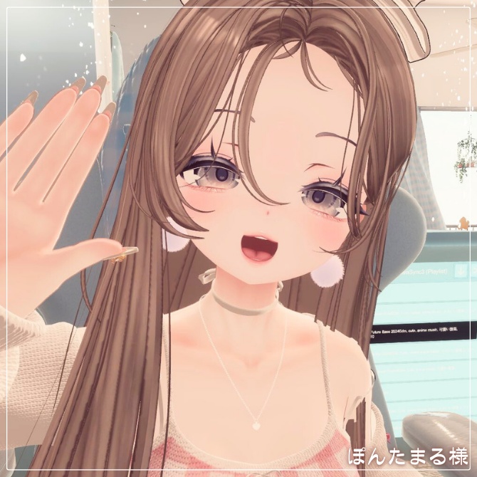 💗【FREE/無料】Sio100Type❥動くまばたきFace&PoseAnimations ⌖ ݁˚