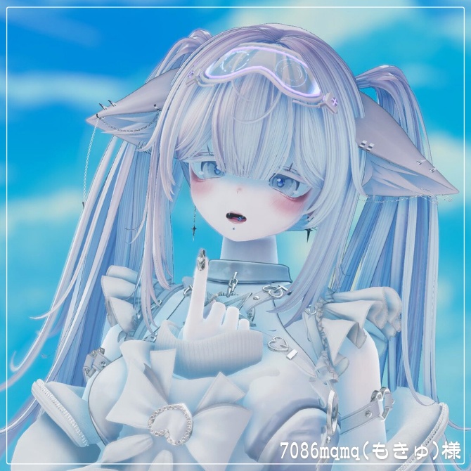 💗【FREE/無料】Sio100Type❥動くまばたきFace&PoseAnimations ⌖ ݁˚