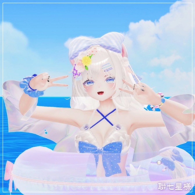 💗【FREE/無料】Sio100Type❥動くまばたきFace&PoseAnimations ⌖ ݁˚