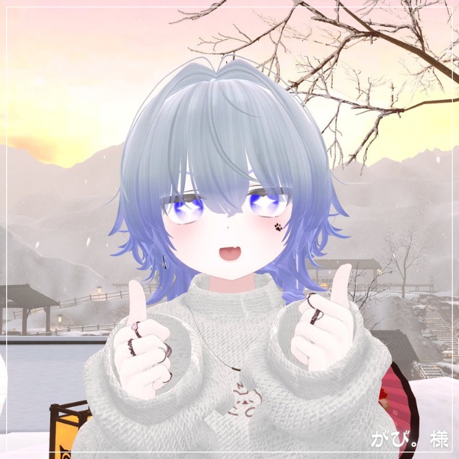 💗【FREE/無料】Mafuyu100Type❥動くまばたきFace&PoseAnimations ⌖ ݁˚