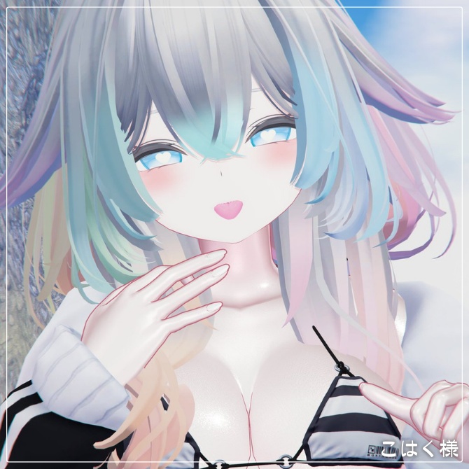 💗【FREE/無料】Rurune100Type❥動くまばたきFace&PoseAnimations ⌖ ݁˚