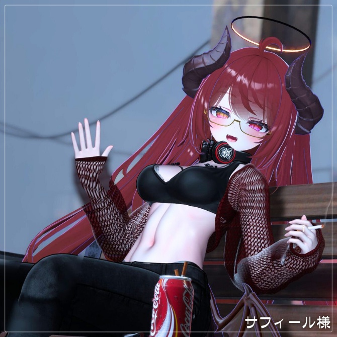 💗【FREE/無料】Airi100Type❥動くまばたきFace&PoseAnimations ⌖ ݁˚