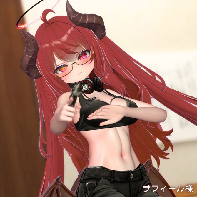 💗【FREE/無料】Airi100Type❥動くまばたきFace&PoseAnimations ⌖ ݁˚