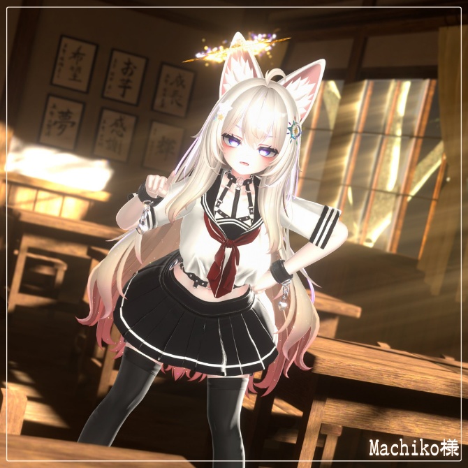 💗【FREE/無料】Airi100Type❥動くまばたきFace&PoseAnimations ⌖ ݁˚