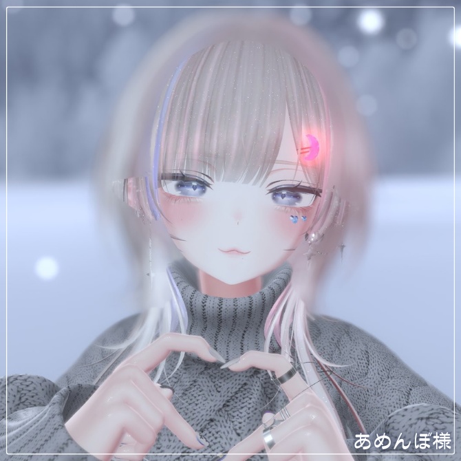 💗【FREE/無料】Shinano100Type❥動くまばたきFace&PoseAnimations ⌖ ݁˚