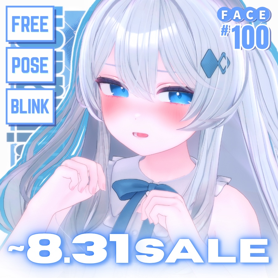 ！！SALE~8.31 ！！ 💗【FREE/無料】Lime100Type❥動くまばたきFace&PoseAnimations ⌖ ݁˚