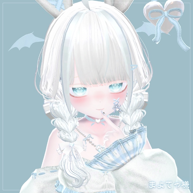 💗【FREE/無料】Ririka100Type❥動くまばたきFace&PoseAnimations ⌖ ݁˚