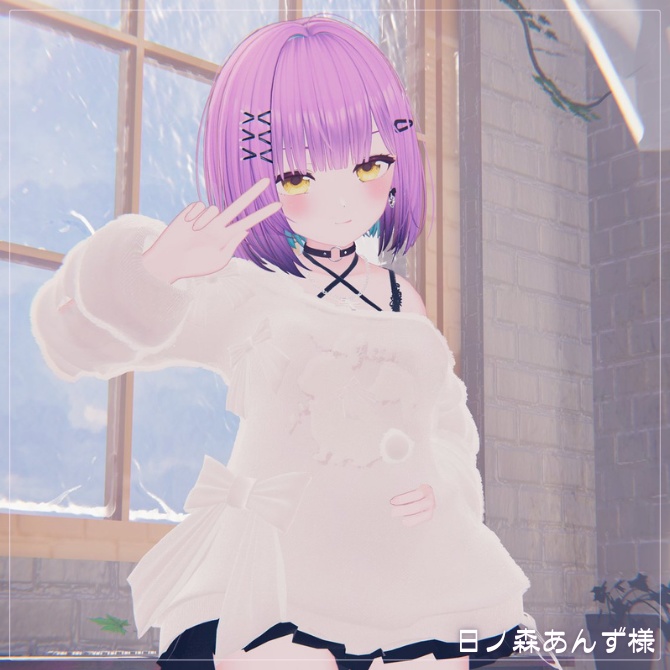 💗【FREE/無料】Ririka100Type❥動くまばたきFace&PoseAnimations ⌖ ݁˚