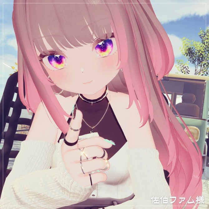 💗【FREE/無料】Ririka100Type❥動くまばたきFace&PoseAnimations ⌖ ݁˚