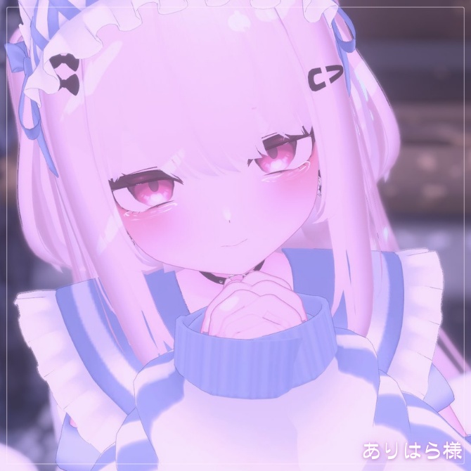 💗【FREE/無料】Ririka100Type❥動くまばたきFace&PoseAnimations ⌖ ݁˚