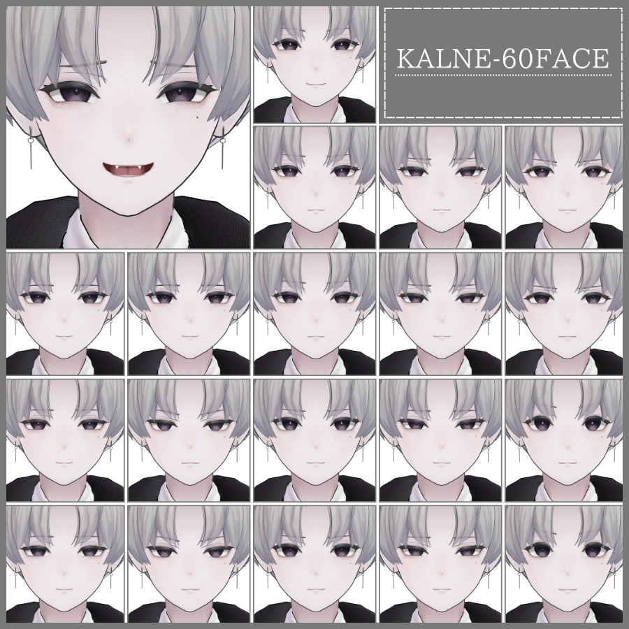 🎁48h限定FREE🎁【FREE/無料】Kalne100Type❥動くまばたきFace&PoseAnimations⁺MakeupTexture ⌖ ݁˚