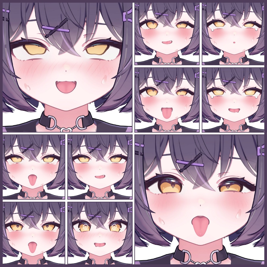 🎁24h限定FREE🎁【FREE/無料】Chocolat100Type❥動くまばたきFace&PoseAnimations ⌖ ݁˚