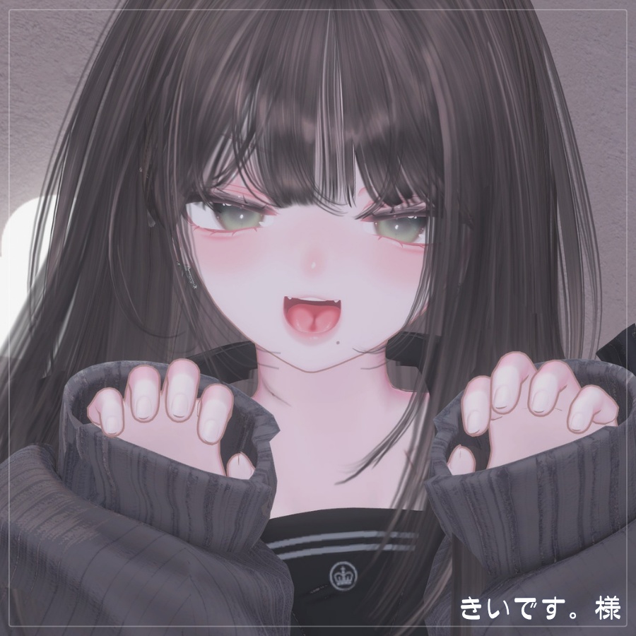 💗【FREE/無料】Kumaly100Type❥動くまばたきFace&PoseAnimations ⌖ ݁˚