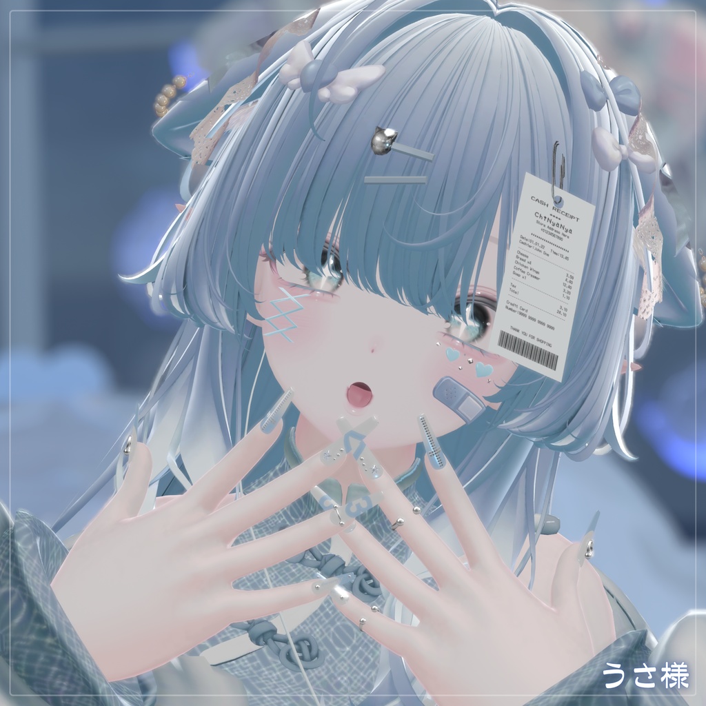 💗【FREE/無料】Kumaly100Type❥動くまばたきFace&PoseAnimations ⌖ ݁˚