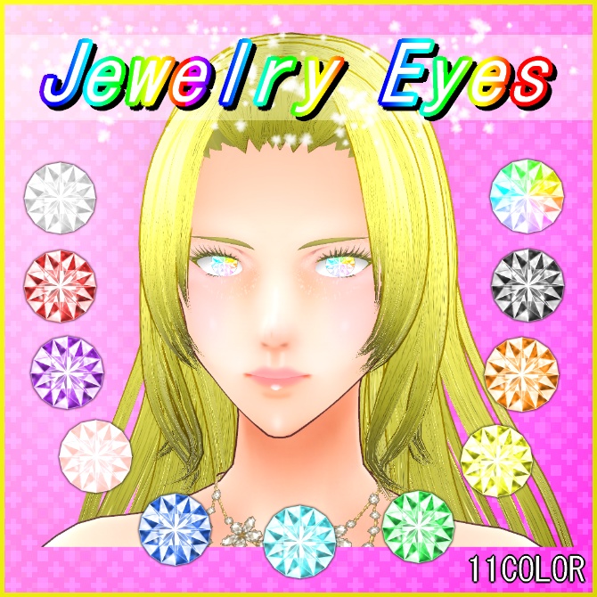 【VRoid】Jewelry Eyes【FREE】