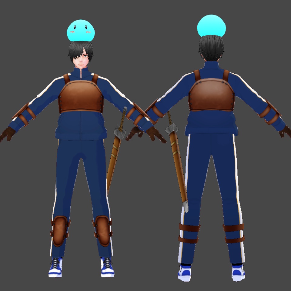 【VRoid】初期装備