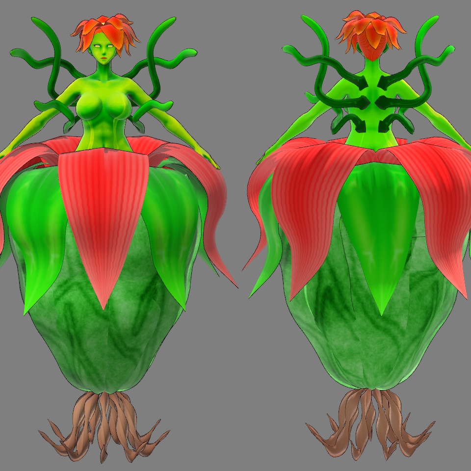 アルラウネモデル