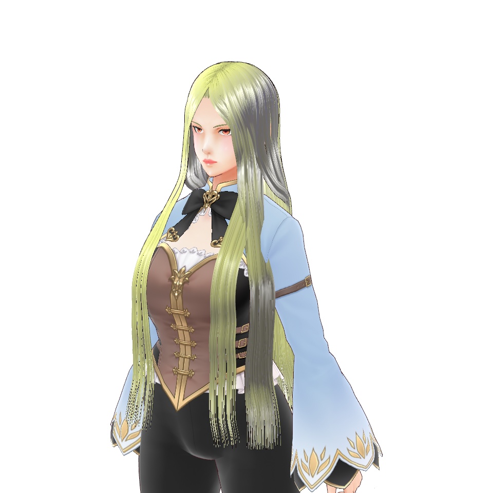 【VRoid】ツヤツヤロングヘアー