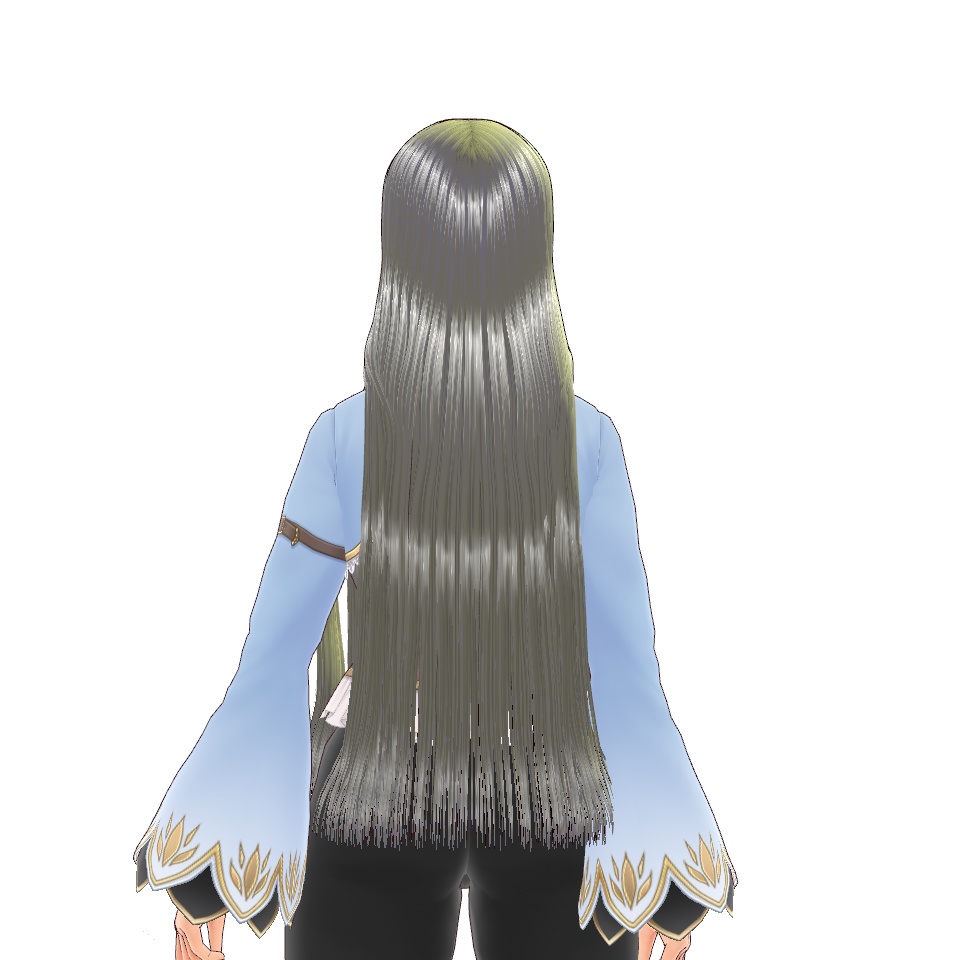 【VRoid】ツヤツヤロングヘアー