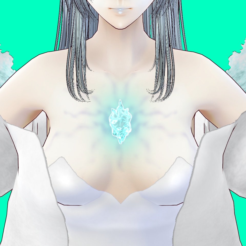 【VRoid】氷姫【VRM】