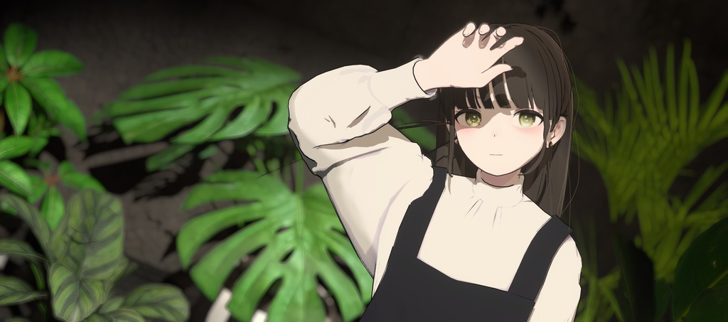 Secret Flower Eyes (fullpack)【3Dモデル付】